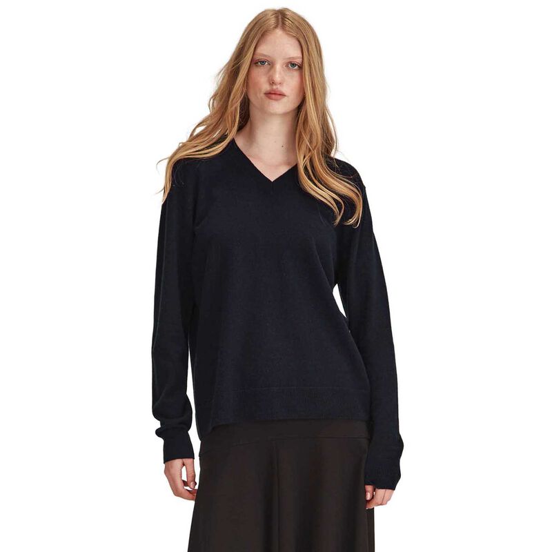 Caroline Sills Lucy Cashmere V Neck Jumper image number 0